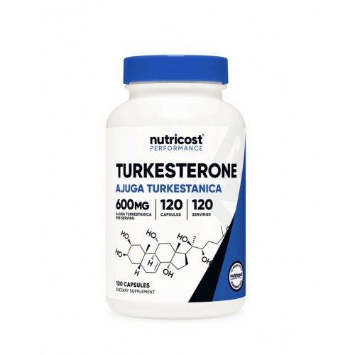 TURKESTERONE 600 mg от Nutricost – 120 капсули